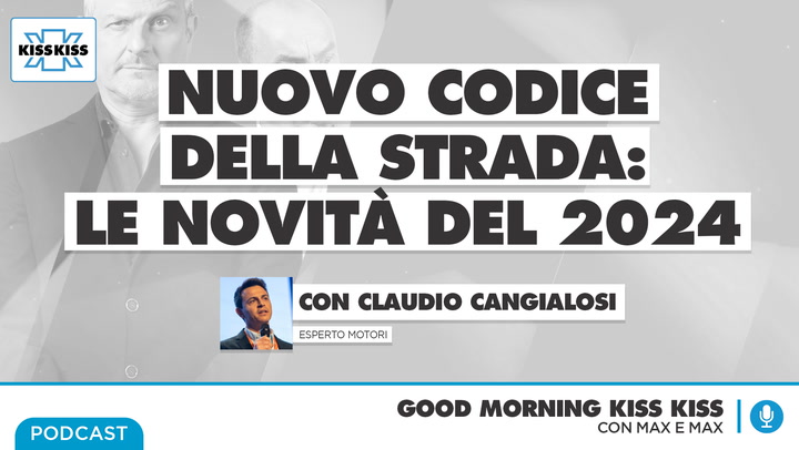 Nuovo codice della strada: novita' importanti in Good Morning Kiss Kiss (AUDIO)