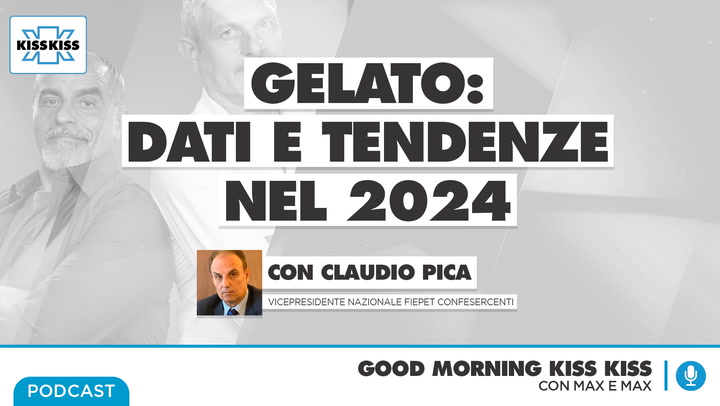 Gelato: dati e tendenze nel 2024 in Good Morning Kiss Kiss (AUDIO)