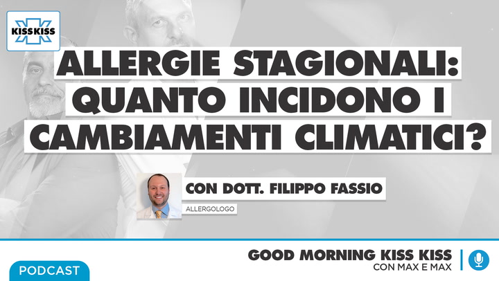 Allergie e cambiamenti climatici: quanta incidenza? In Good Morning Kiss Kiss