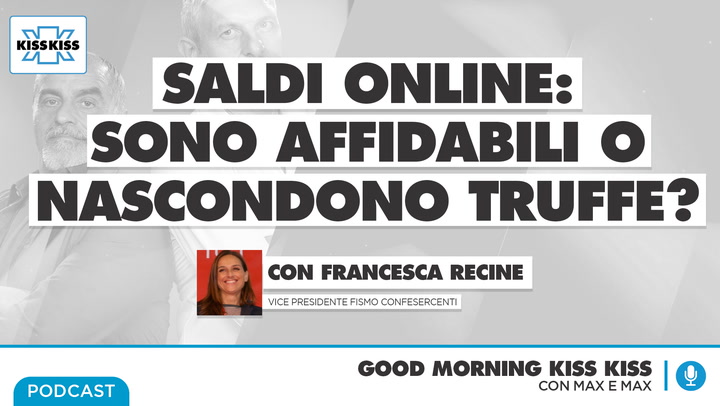 Saldi online: sono affidabili o nascondono truffe? In Good Morning Kiss (AUDIO)