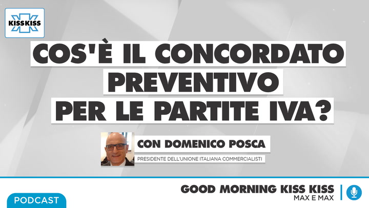 Cos'e' il concordato preventivo per le partite IVA? In Good Morning Kiss Kiss