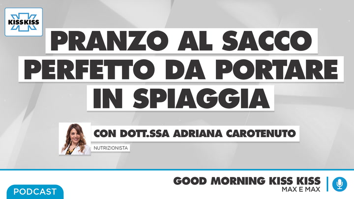 Il pranzo a sacco perfetto per il mare in Good Morning Kiss Kiss (AUDIO)