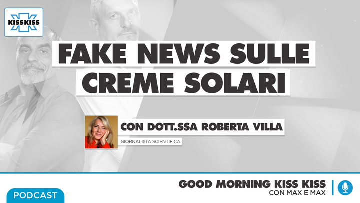 Sole e solari tutti i falsi miti in Good Morning Kiss Kiss (AUDIO)