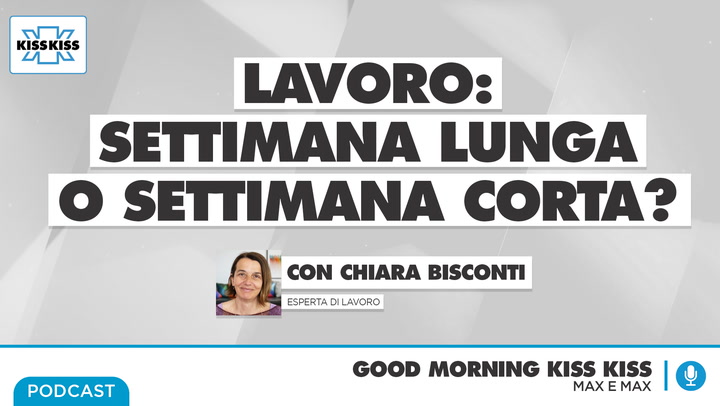 Lavoro: settimana lunga o settimana corta? In Good Morning Kiss Kiss