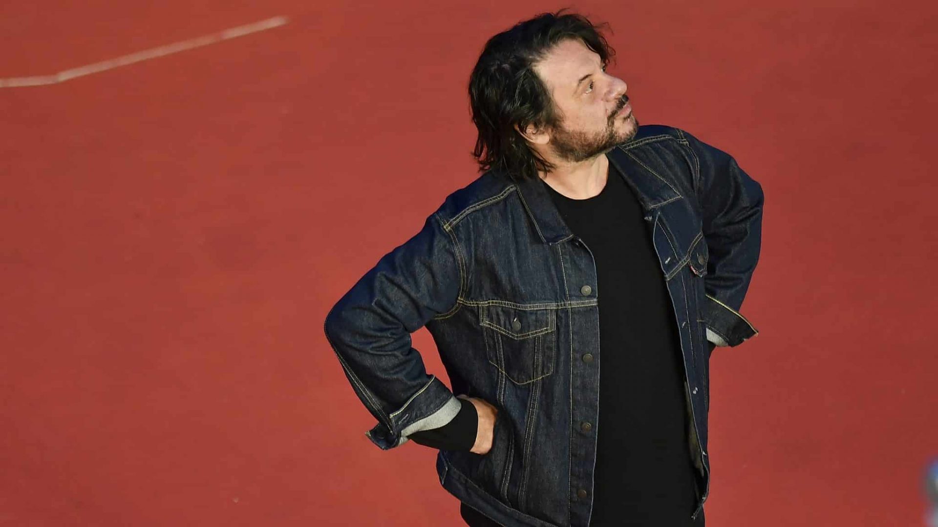 ROME, ITALY - OCTOBER 24: Pasquale Petrolo aka Lillo attends the red carpet of the movie "Eternals" during the 16th Rome Film Fest 2021 on October 24, 2021 in Rome, Italy. (Photo by Antonio Masiello/Getty Images for RFF)
