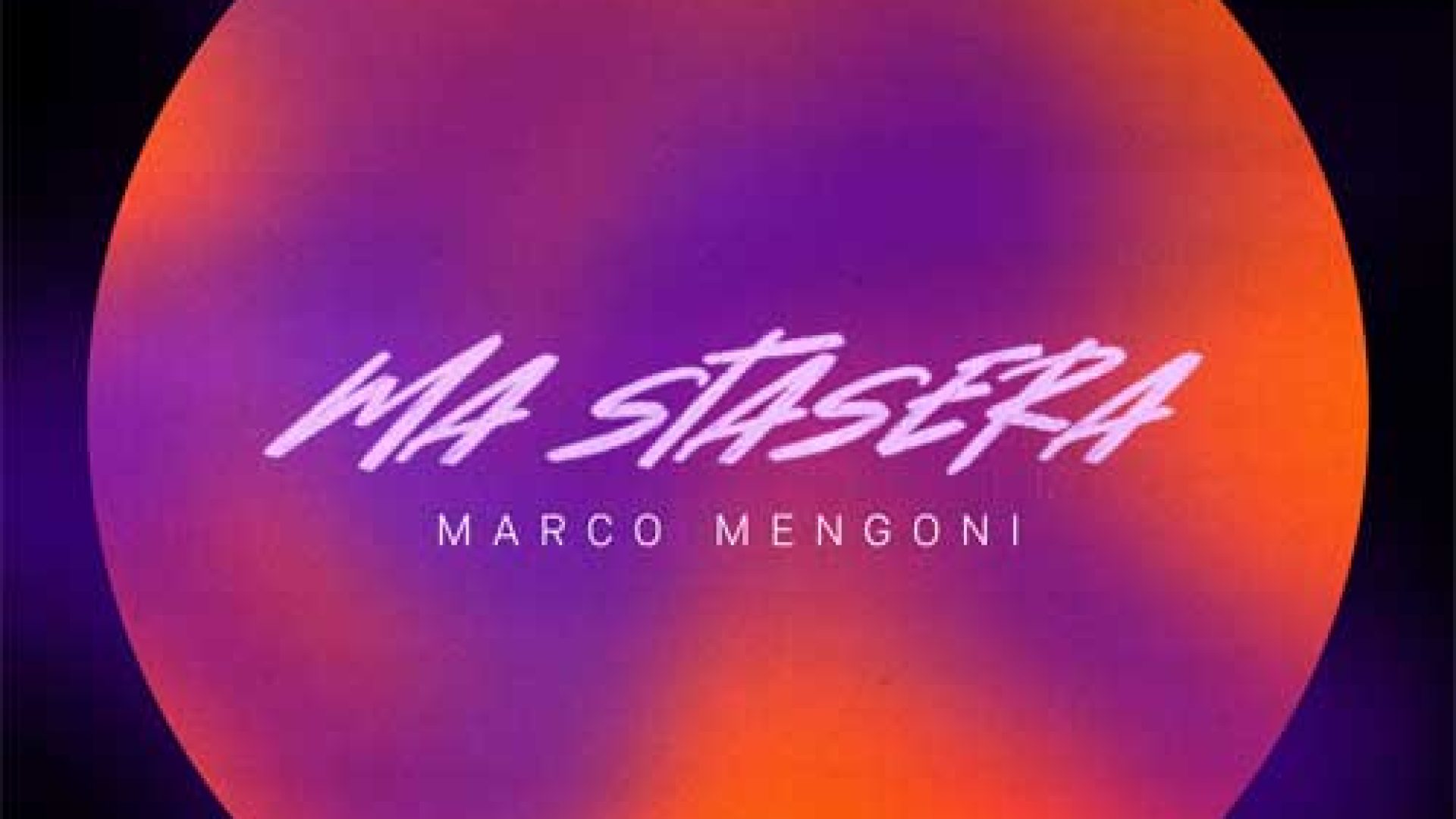 Marco Mengoni - Ma stasera - cover